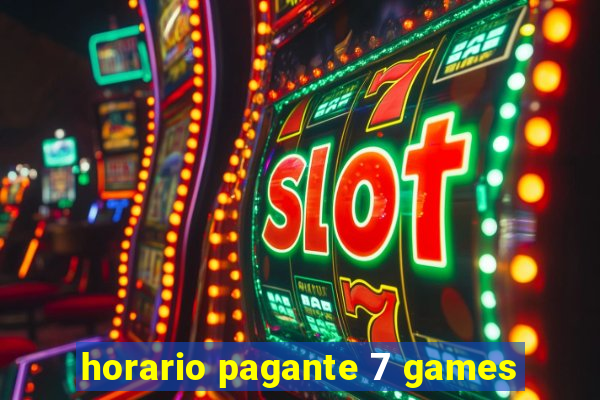 horario pagante 7 games